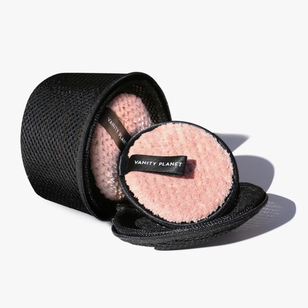 Vanity Planet LUSHA Reusable Facial‎ Rounds with Mesh Bag